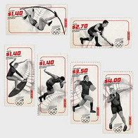 NZ New Zealand 2021 Tokyo Olympic Games , Rugby, Hockey  Mint MNH 6v- Set (**) - Unused Stamps
