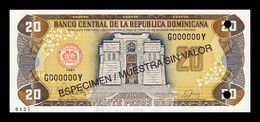 República Dominicana 20 Pesos Oro 1997 Pick 154As Specimen SC UNC - Dominikanische Rep.