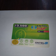 Chile-entel Ticket-(25)-($3.500)-(331-054-943-673)-(30/9/2006)-(look Outside)-used Card+1card Prepiad Free - Chili