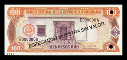 República Dominicana 100 Pesos Oro 1997 Pick 156As Specimen SC UNC - Dominicana