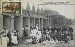 CPA - Afrique > Soudan - BANDIAGARA - Perception De L'Impôt En Nature - Collection Générale FORTIER - BE - Soudan
