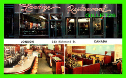 LONDON, ONTARIO - THE LOUNGE RESTAURANT - 3 MULTIVUES -  PUB. BY VICTOR AZIZ - - Londen