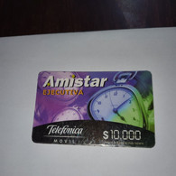 Chile- Amistar Ejecutiva-(31)-($10.000)-(6469-8488-2629-9)-(31/1/2001)-(look Outside)-used Card+1card Prepiad Free - Chile