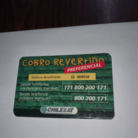 Chile-chilesat-(35)-(36506)-(32--569538)-(not Date)-(look Outside)-used Card+1card Prepiad Free - Chile