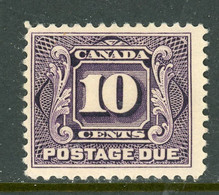 Canada MH 1906 First Postage Due Issue - Unused Stamps