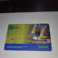 Chile-telefonica-TLP-(42)-($1.000)-(701-200-672-422)-(31/7/2008)-(look Outside)-used Card+1card Prepiad Free - Chile