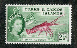 BC 3486 Offers Welcome! 1957 SG.240 Mint* - Turks & Caicos (I. Turques Et Caïques)