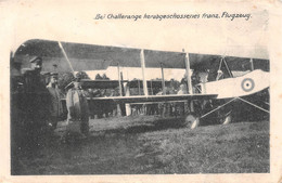 CHALLERANGE-Monthois-Montcheutin-08-Ardennes-Avion Français Abattu Militaire-Aviation-Aviatik-Feldpost-Krieg-Guerre 1916 - Autres & Non Classés