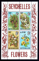 Seychelles 1970 Flowers Souvenir Sheet Unmounted Mint. - Seychellen (...-1976)