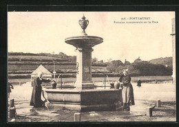 CPA Port Launay, Fontaine Monumentale Sur La Place - Sin Clasificación