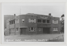 Australia TAS TASMANIA Grand Hotel HUONVILLE Ash Bester No. 191 RP Postcard C1940s - Other & Unclassified