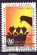 UN New York - Kinderhilfswerk Der Vereinten Nationen (UNICEF) (MiNr: 111) 1961 - Gest Used Obl - Used Stamps