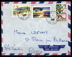 POLYNESIE. Belle Enveloppe Ayant Circulé En 1968. - Storia Postale