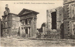 CPA LA TOUR-d'AIGUES Facade Principale Du Chateau Renaissance (1086953) - La Tour D'Aigues