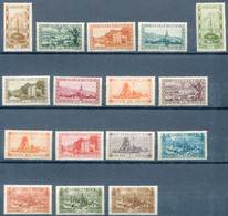 Sarre Saargebiet Michel Série 108 à 121, 143 Et 160 ** - Unused Stamps
