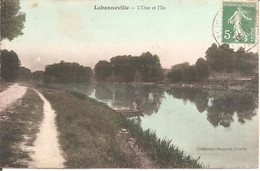 LABONNEVILLE (60) L'Oise Et L'Ile En 1908 - Andere Gemeenten