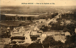 Dun Sur Meuse * Le Pont De La Paillette Et L'ile * Vue Aérienne - Dun Sur Meuse