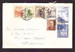 TIMBRE . . . . . .  JAPON JAPAN ENVELOPPE FRANCE BESANCON DOUBS 25 - Sonstige & Ohne Zuordnung