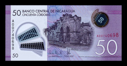 Nicaragua 50 Córdobas 2014 Pick 211 Polymer SC UNC - Nicaragua