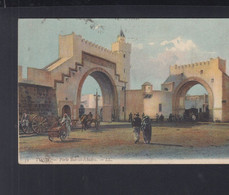 Frankreich France AK Tunis 1906 Nach Paris - Lettres & Documents