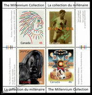 Canada 2000 Yvert BF 48, Millenium Collection (IX), Indigenous People - Miniature Sheet - MNH - Blocs-feuillets
