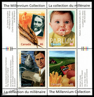 Canada 2000 Yvert BF 55, Millenium Collection (XVI), Food - Miniature Sheet - MNH - Blocchi & Foglietti