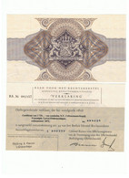 NETHERLANDS  SCARCE  PRE  WWII  750 F  CHEQUE - [3] Emissions Ministerie Van Oorlog