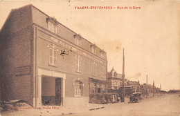 80-VILLERS-BRETONNEUX- RUE DE LA GARE ( HÔTEL DES VOYAGEURS) - Villers Bretonneux