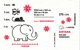 Österreich, Corona Briefmarke 2020, Auf Toilettenpapier 1x Postfrisch - Varietà & Curiosità