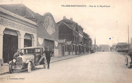 80-VILLERS-BRETONNEUX- RUE DE LA REPUBLIQUE ( VOIR CINEMA ) - Villers Bretonneux