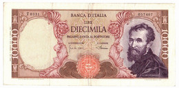 Italia - 10.000 Lire 1968 Buonarroti     ----- - 10.000 Lire