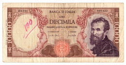 Italia - 10.000 Lire 1970 Buonarroti     ----- - 10000 Lire