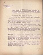 Loi Décret 1939 Montant Surtaxes Aériennes Dépôts Plis à Bord Bureaux Flottants Lignes St Nazaire à Colon Fort De France - Decrees & Laws