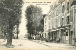 Auray * Hôtel Des Voyageurs * GEORGET Propriétaires * Près De La Gare * Poste Ptt * Rue De La Commune - Auray