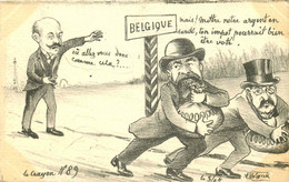 CARICATURE POLITIQUE Illustrateur MOLYNK (dessin Original)  Le Crayon N°89 - Satira