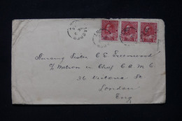 CANADA - Enveloppe Commerciale De Jasper Pour Londres En 1915, Voir Cachet Médical Contingent Canadien Au Dos - L 89532 - Covers & Documents