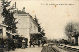 St Julien En Genevois * La Gare * Ligne Chemin De Fer De Haute Savoie - Saint-Julien-en-Genevois