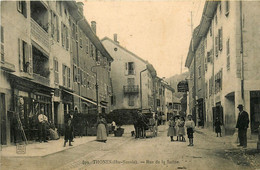 Thônes * La Rue De La Saône * Hôtel * Villageois - Thônes