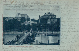 Brücke Von Eckernförde Nach Borby, 1900. - Eckernförde