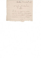 Autographe NAPOLEON III - 30 Octobre 1864 - Autógrafos