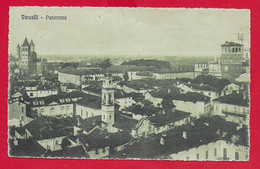 CARTOLINA NV ITALIA - VERCELLI - Panorama - 9 X 14 - 1918 - Vercelli