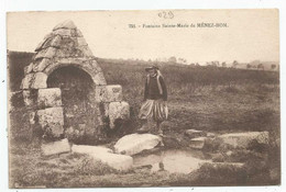 Plomodiern (29 - Finistère) Fontaine Sainte Marie De Ménez Hom - Plomodiern