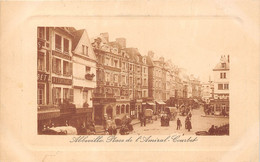 80-ABBEVILLE- PLACE DE L'AMIRAL COURBET - Abbeville