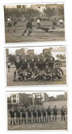 Esp)  BARCELONA  -  SANTS MONTJUIC  - CAMP DE FUTBOL DE SANTS 16 Oct 1947  -  Lot De 3 Photos - Barcelona