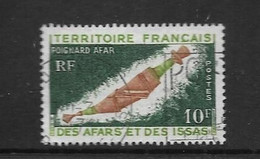 AFARS ET ISSAS 1970 POIGNARD  YVERT N°357 OBLITERE - Used Stamps