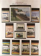 RAILWAYS Extensive Collection Of Stamps, Covers, Cards, Presentation Packs And Some Ephemera In Bulging Album. Worldwide - Unclassified