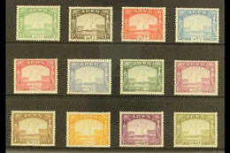 1937 "Dhow" Set Complete, SG 1/12, Very Fine Mint (12 Stamps) For More Images, Please Visit Http://www.sandafayre.com/it - Aden (1854-1963)