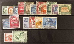 SHIHR & MUKALLA 1942-49 Fine Cds Used, With 1942-46 Set, UPU, Wedding Etc. (19 Stamps) For More Images, Please Visit Htt - Aden (1854-1963)