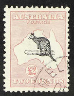 1913 £2 Black And Rose Roo, SG 16, Superb Used With The Melbourne Cds. Rare In This Condition. For More Images, Please V - Andere & Zonder Classificatie