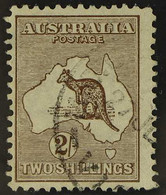 1913 2s Brown Roo, SG 12, Fine Used, Centred To Left. For More Images, Please Visit Http://www.sandafayre.com/itemdetail - Andere & Zonder Classificatie